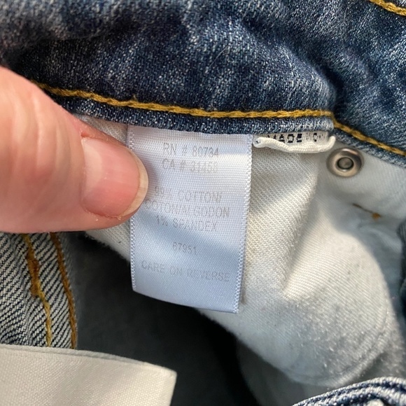 BCBG‎ Maxazria Women's Faded Denim Low Rise Jeans Size 25 - Picture 8 of 11